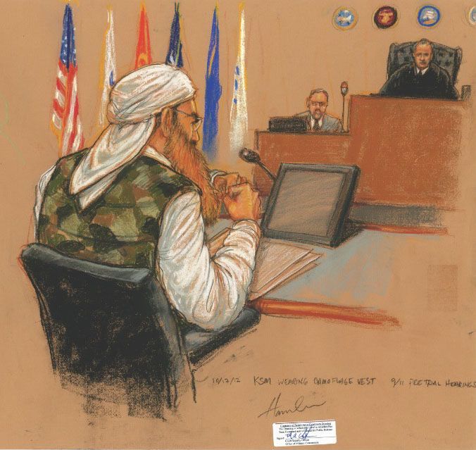 Sketching Injustice: The Official Court Drawings From Guantanamo Bay
