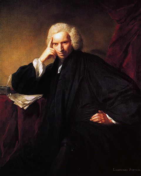 The Black Page and the Navel Gaze: Deferring Death on Laurence Sterne’s 300th Birthday