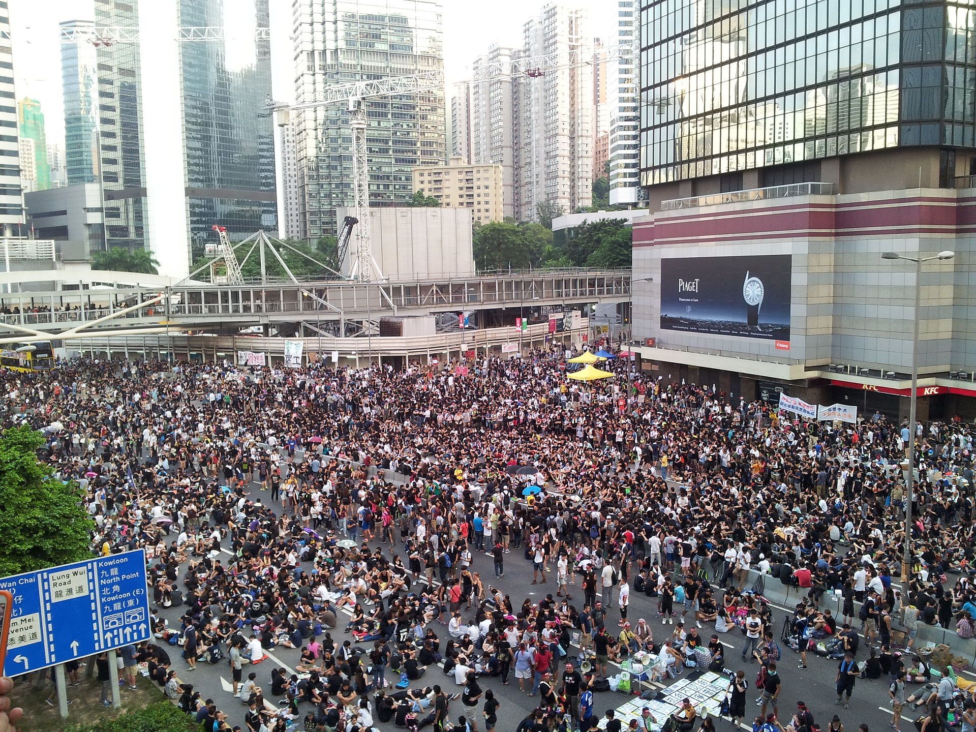From Occupy Wall Street to Occupy Central: The Case of Hong Kong