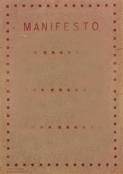 Manifesto for an Intellectual and Political Counteroffensive