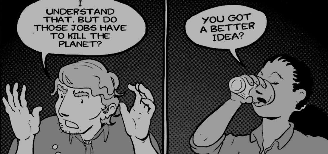 Social Justice Comics Today: An Interview with the Creators of “The Beast: Making a Living on a Dying Planet”