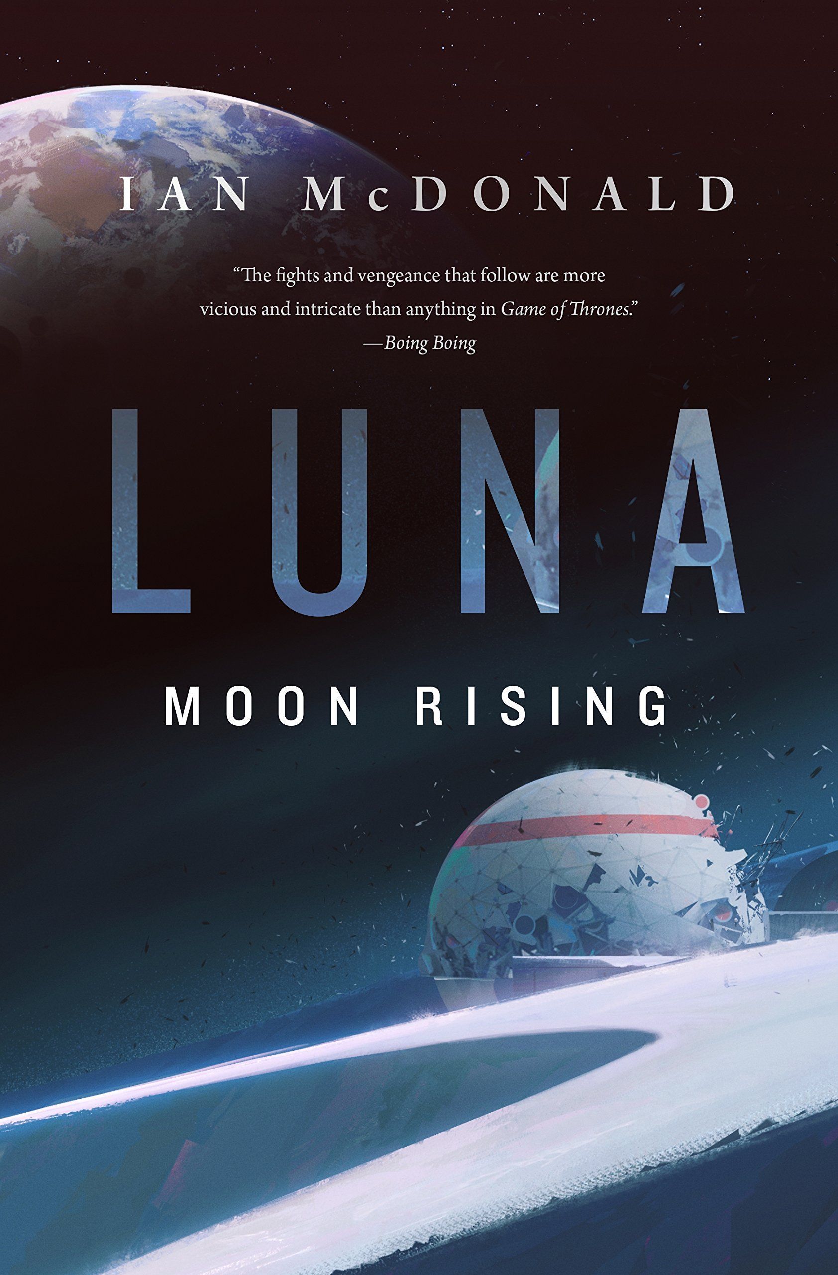 Banking on the Future: Ian McDonald’s “Luna: Moon Rising”