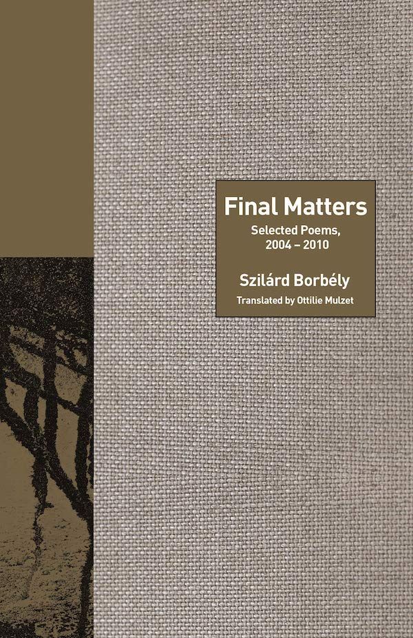Studies in Silence: On Szilárd Borbély’s “Final Matters: Selected Poems, 2004–2010”