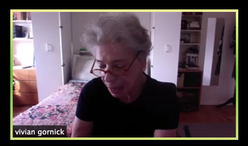 The Only Reader is a Re-Reader: Talking to Vivian Gornick