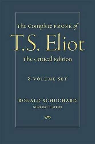 Of Possums and Pomposity: T. S. Eliot’s “Complete Prose”