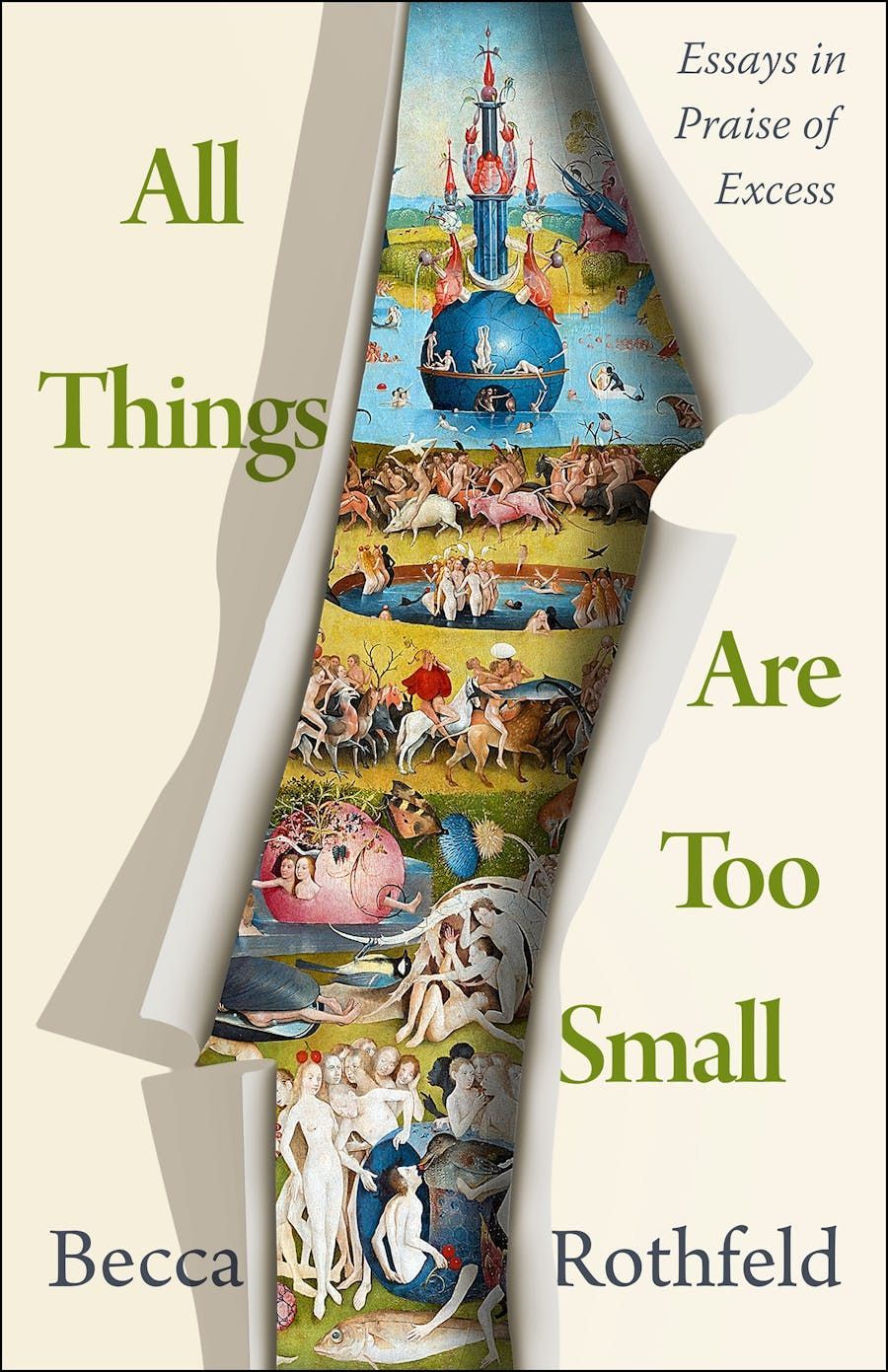 Sustained, Energetic Engagement with the Object: On Becca Rothfeld’s “All Things Are Too Small”